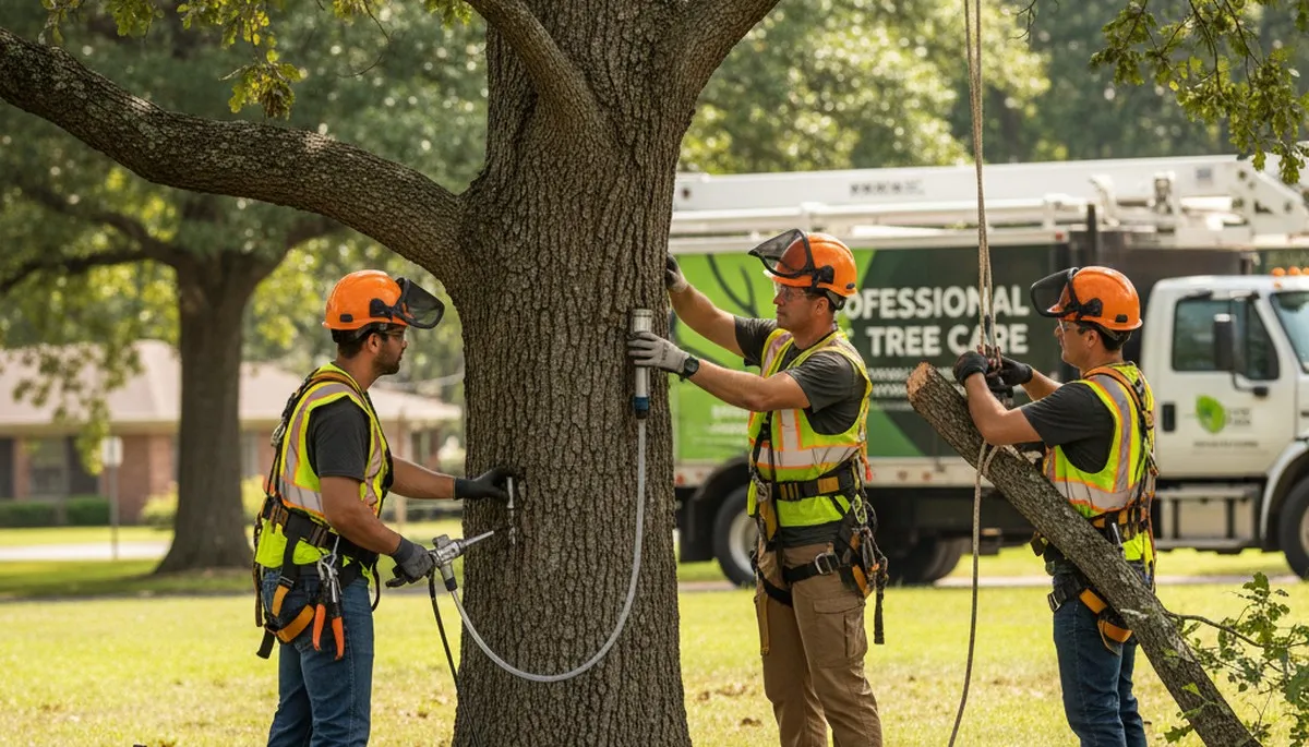 Tree disease treatment service in Troy, MI for fungal issues, blight, and decay