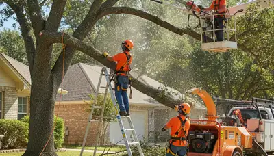 Professional tree trimming service in Troy, MI improving tree health and property safety